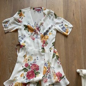Reformation wrap dress
